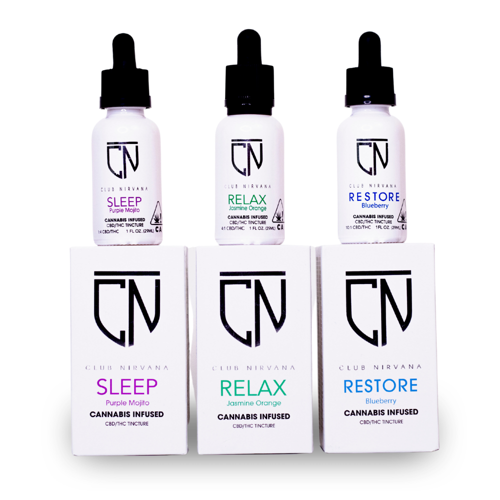 Club Nirvana Sleep, Relax and Restore Products